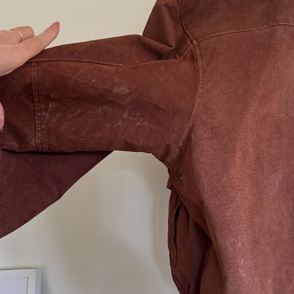 Impeccable Brown Vintage Bomber Sz. L - Picture 6 of 16